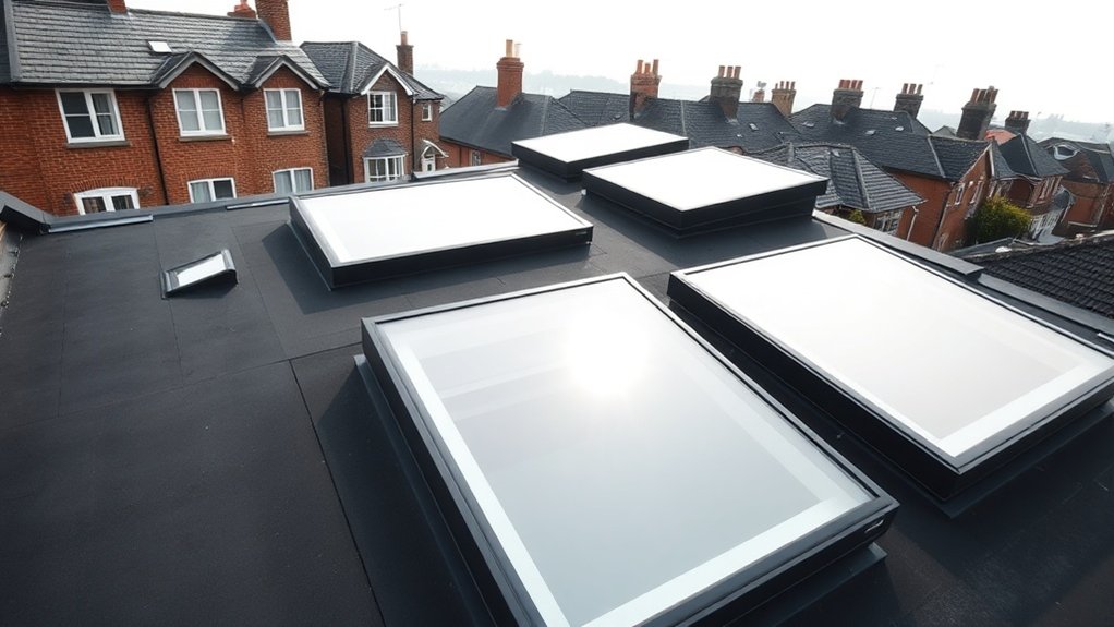 Flat Roof Skylights Bromley by Bow