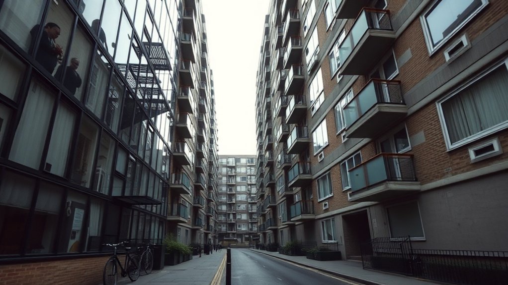 Social Housing Glazing Bromley by Bow